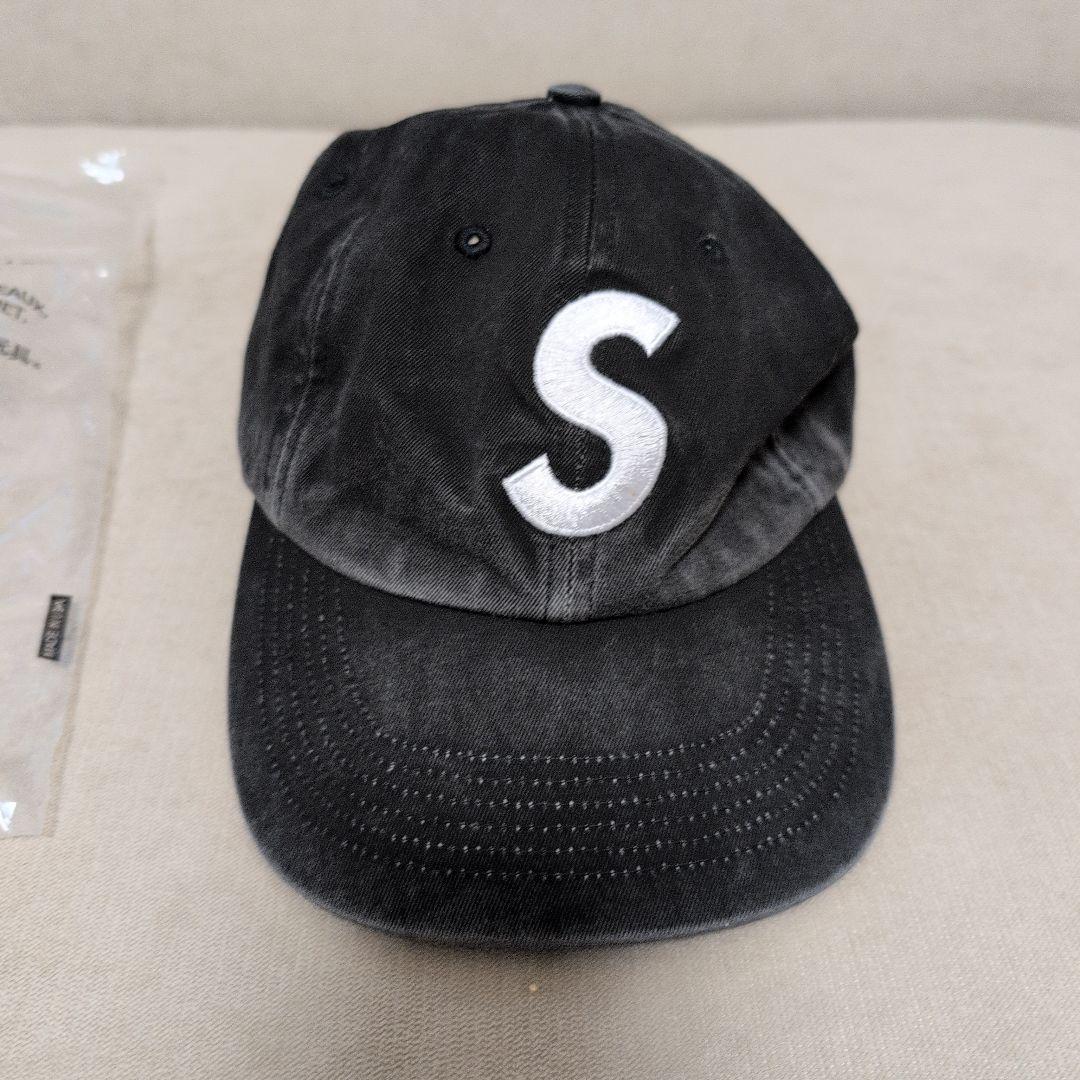 SUPREME ブラックキャップ Sロゴ - メルカリ