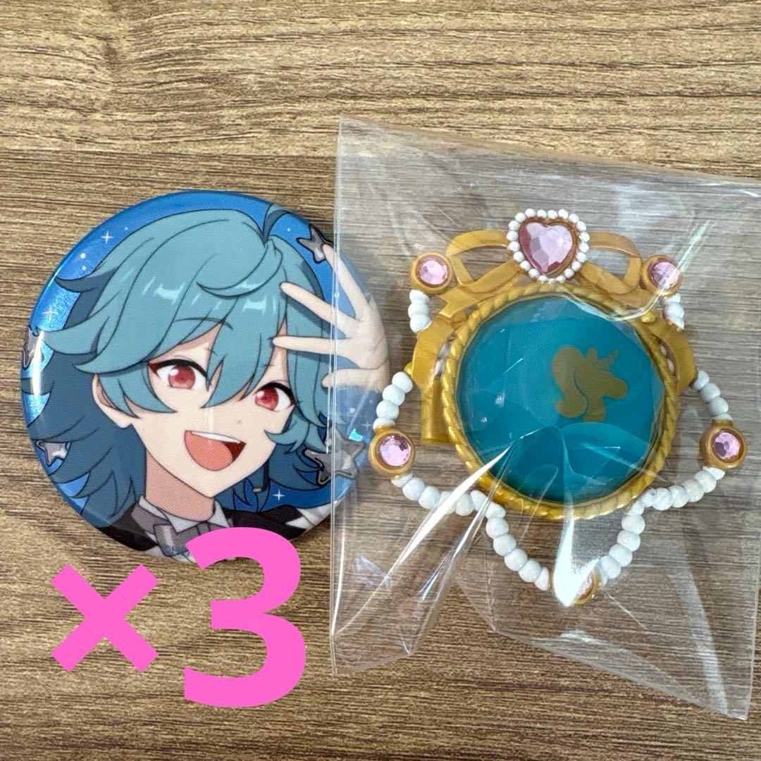 ライカ あんスタ スタライ 10th set E 缶バッジ 3個 - メルカリ