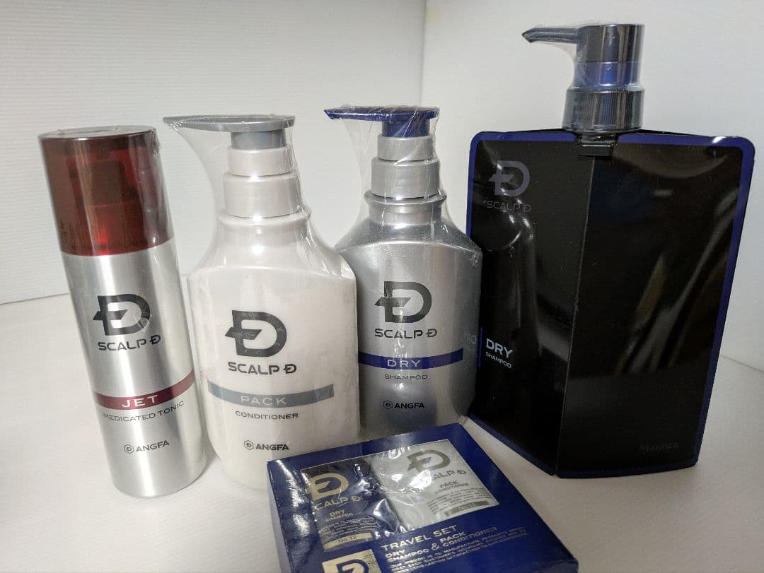 スカルプDドライシャンプー＆パックコンディショナー＆薬用育毛スカルプトニック