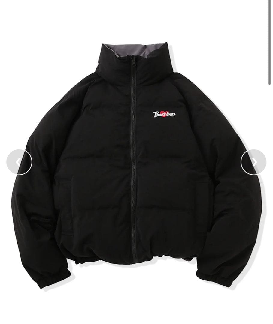 美品】 That's Life（ザッツライフ）リバーシブルパファージャケット