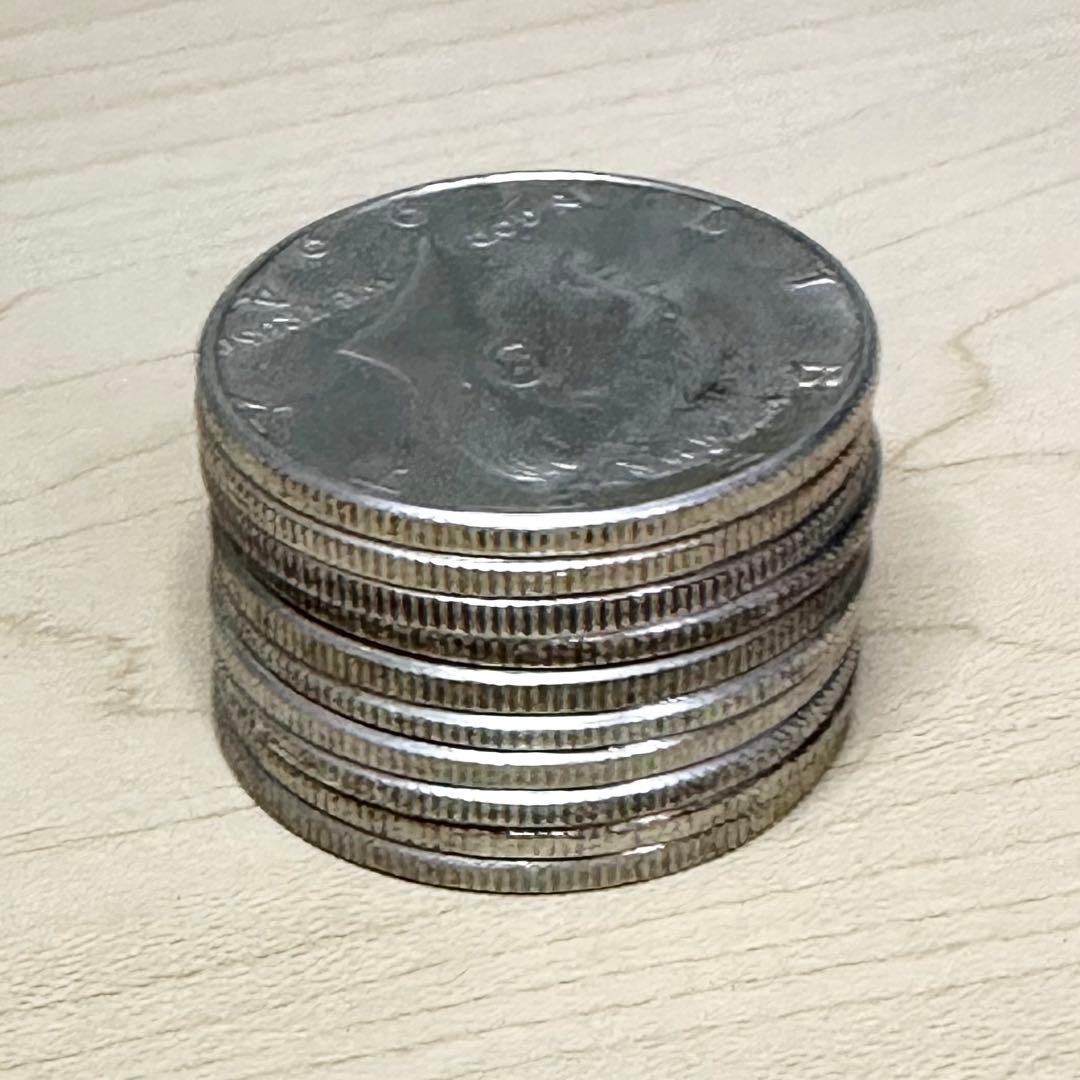 ケネディ ハーフダラー 1964年 10枚 銀貨 シルバーコイン 銀品位90