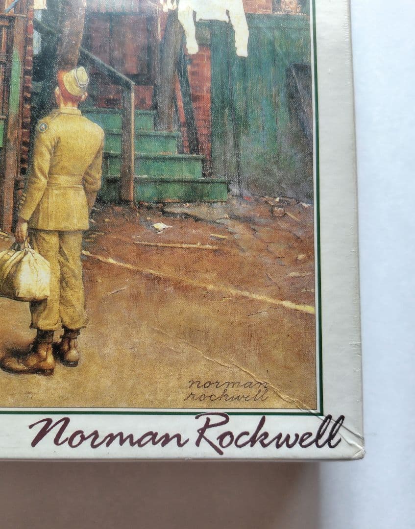 希少 未開封】ジグソーパズル ノーマン·ロックウェル ／ 「ホーム