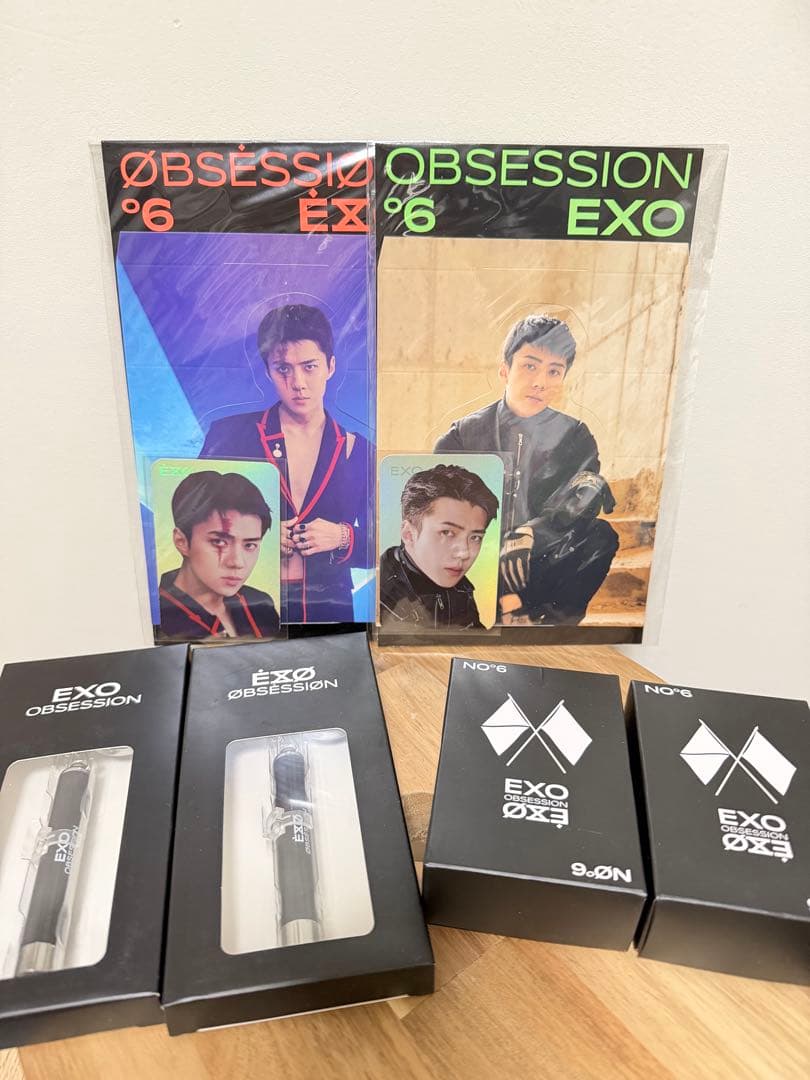 exo／obsession／セフン／トレカ／ネックレス／キーリング - メルカリ