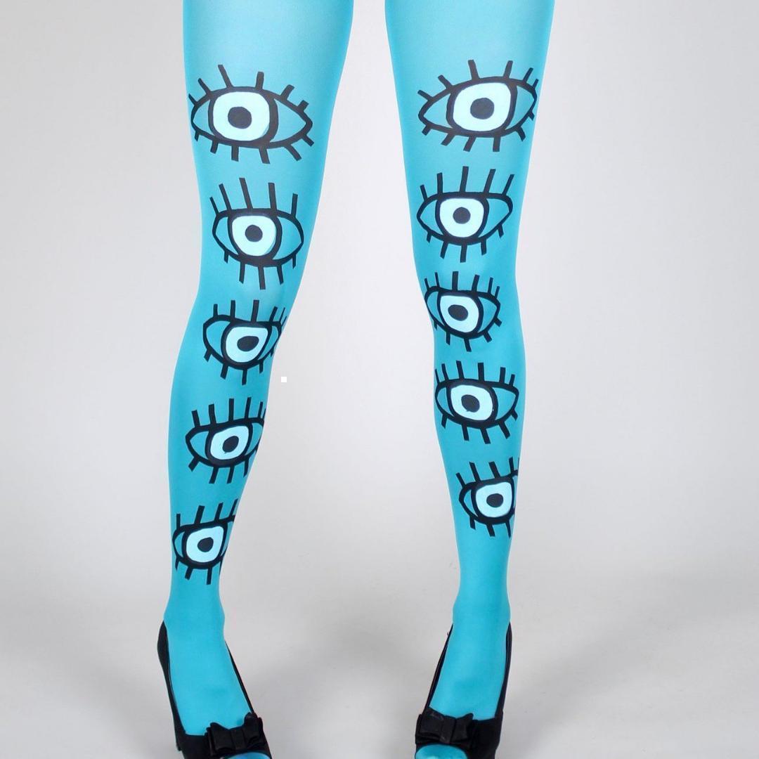 Les Queues de Sardines　目玉タイツ S/M　カイブルー Les Queues de Sardines ル・クー・ド・サルディーヌ - PILVI // web