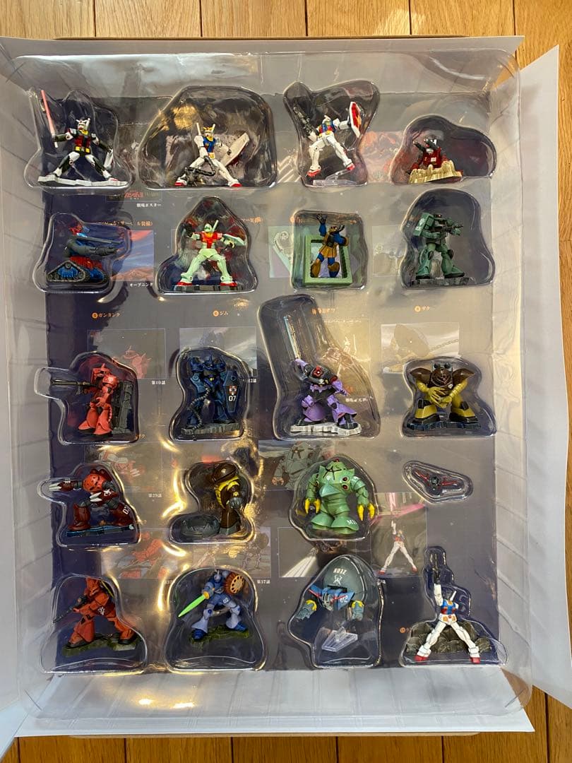 【全塗装】チョコサプ ガンダム フルコンプ(全19種) コレクタブルケース入り