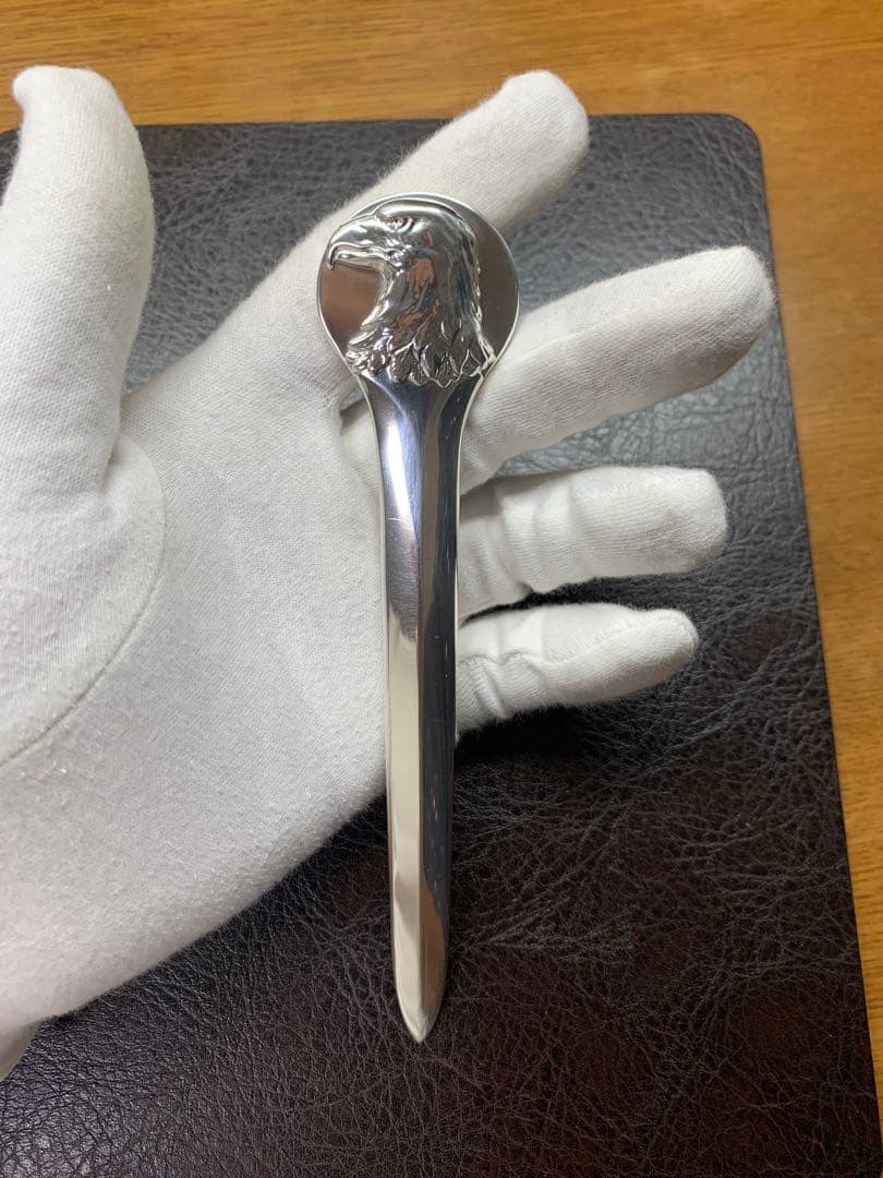 【TIFFANY純銀製】イーグルヘッド レターオープナー TIFFANY純銀製】イーグルヘッド レターオープナー Tiffany & Co. - 1/4