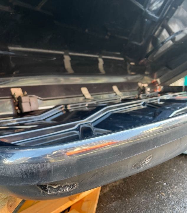 値下げ！】 INNO ルーフボックス BR585-BK ローダウンクルーザー