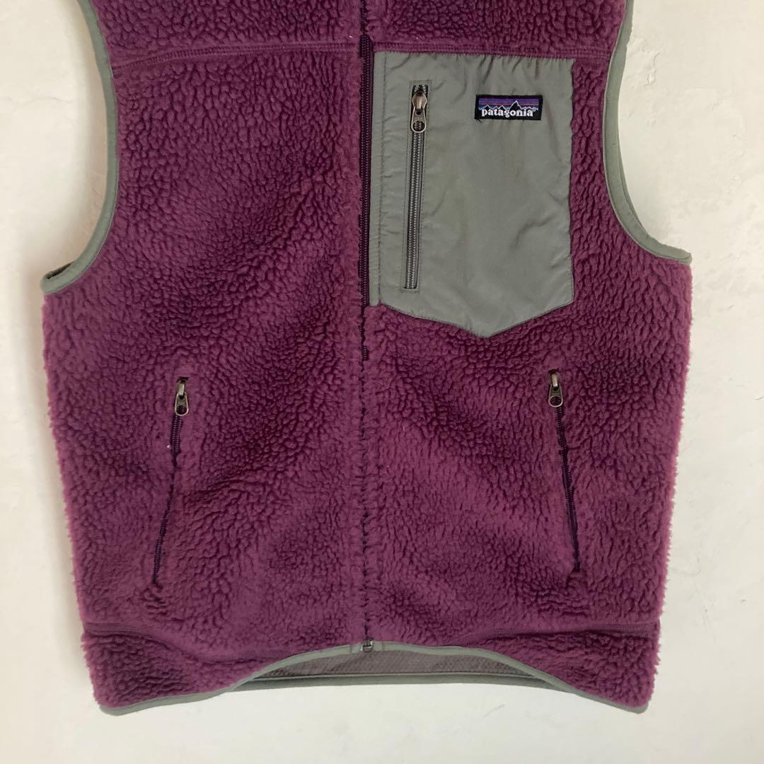 廃盤カラー Patagonia パタゴニア レトロX ベスト パープル S