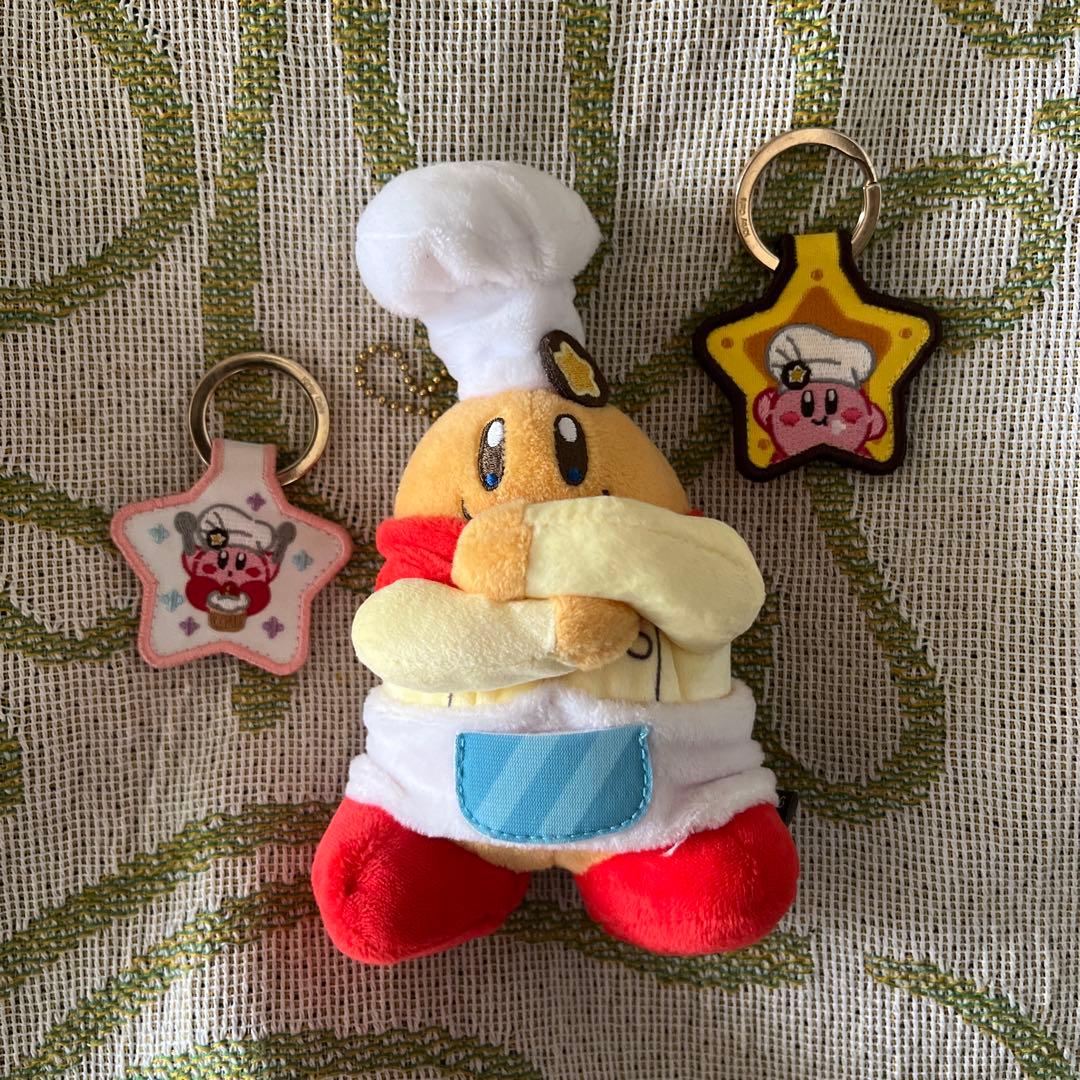カービィカフェ 限定 コックカワサキ ぬいぐるみ キーホルダー - メルカリ