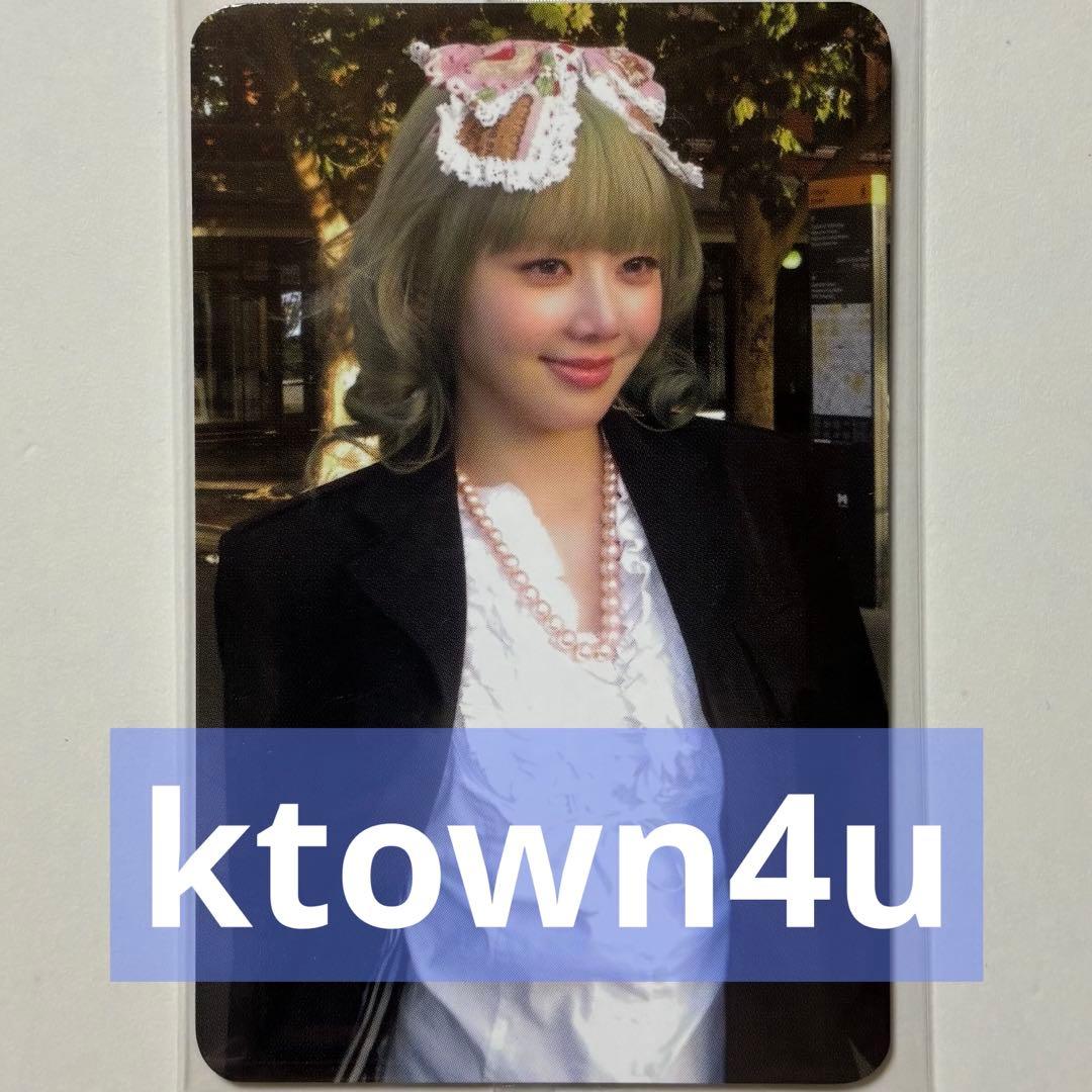 XG HINATA ヒナタ　トレカ　ktown4u MILLION PLACES