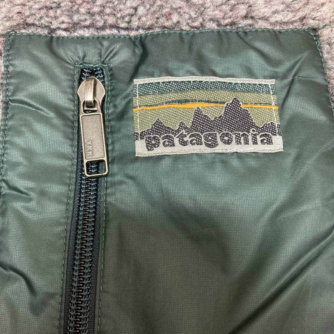 パタゴニア 40周年 リサイクルダウンベスト リバーシブル フリース