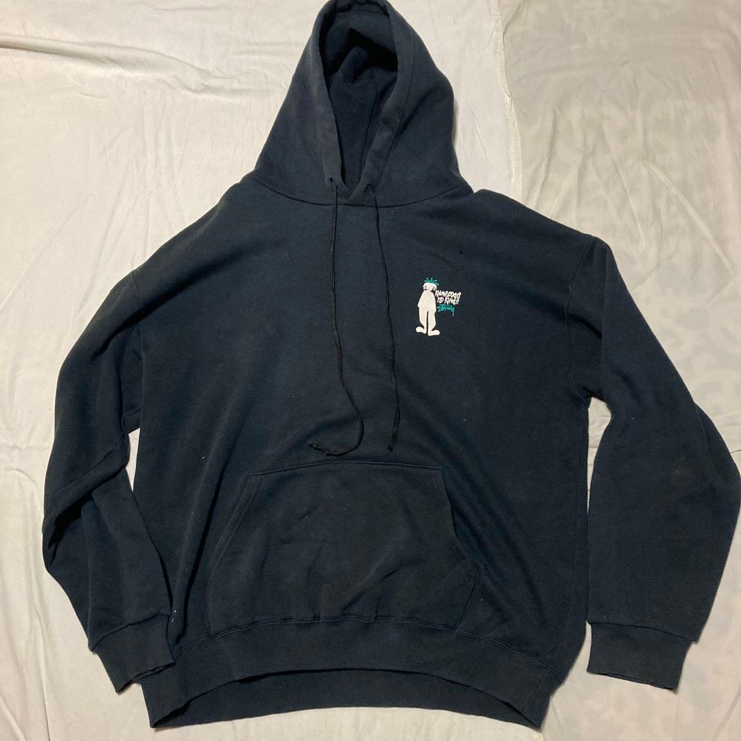 オールドステューシー シャドーマン パーカー クラウン old stussy