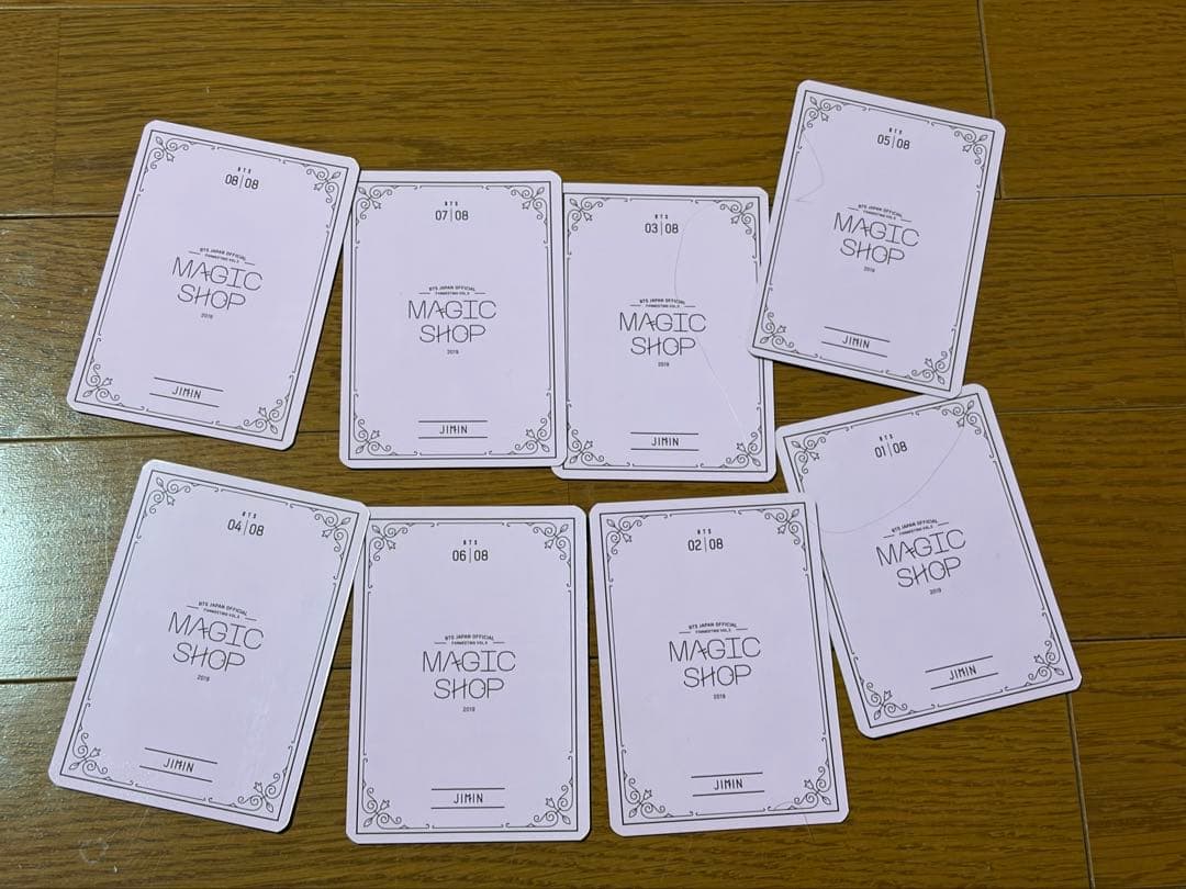 BTS magic shop ジミン ミニポストカード 2019 - メルカリ