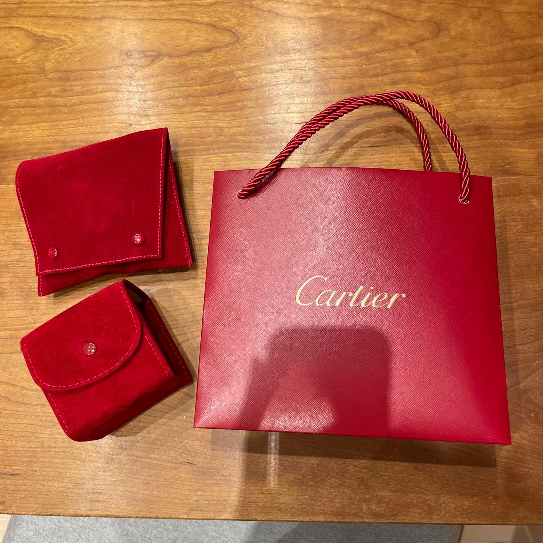 カルティエ Cartier ショップバッグ（紙袋）持ち運び用時計ケース