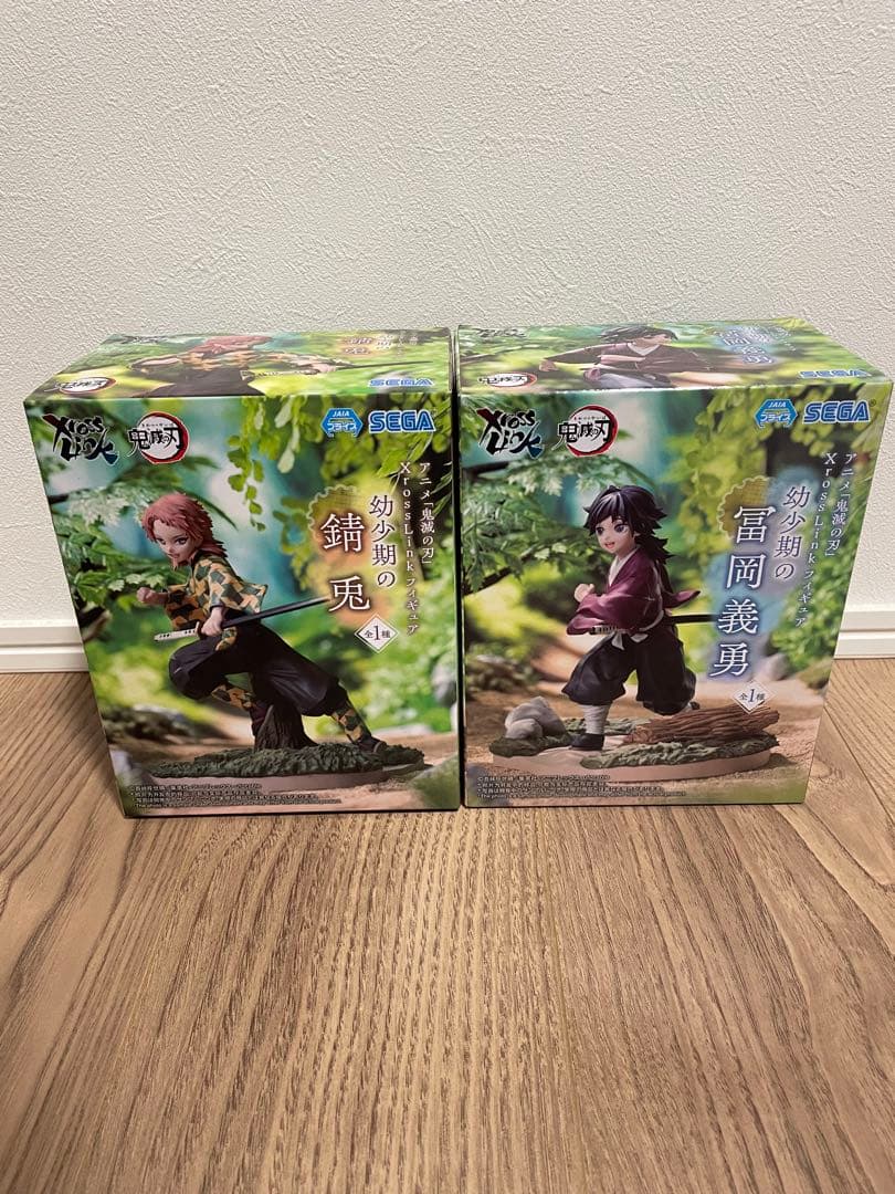 鬼滅の刃 錆兎 冨岡義勇 フィギュア 2体セット