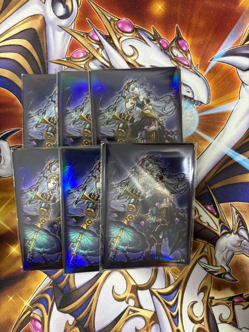 未開封　遊戯王 麗しき磁律機壊　公式　スリーブ 60枚