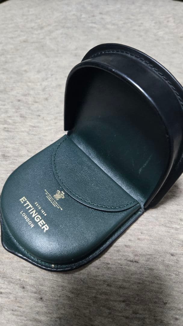 ETTINGER ケース 黒 レザー ETTINGER（エッティンガー） キーケース ブライドルレザー メンズ