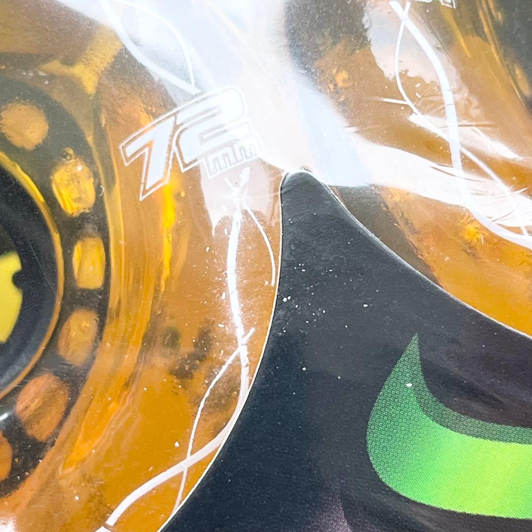 4☆新品 未開封☆ シャークウィール 72mm 78a クリアアンバー - メルカリ