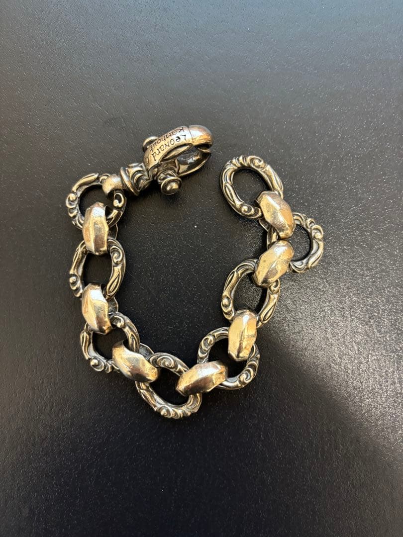 Leonard Kamhout　レナードカムホート　シルバー　ブレスレット