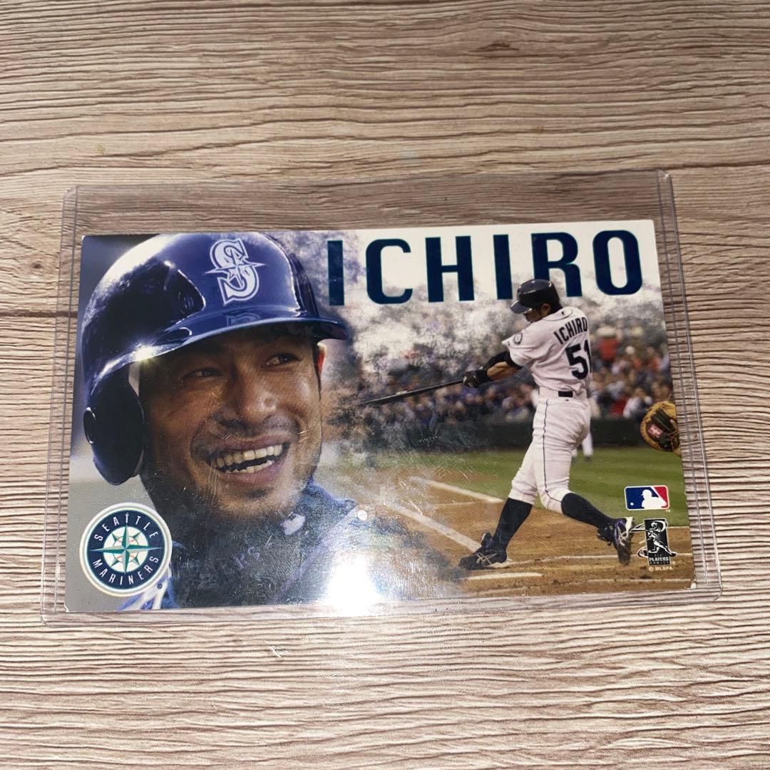 イチロー 鈴木一朗 マリナーズショップ オフィシャルブロマイド MLB公式 Amazon.co.jp: ICHIRO イチロー 鈴木一朗 特大ポスター 2000年ごろ