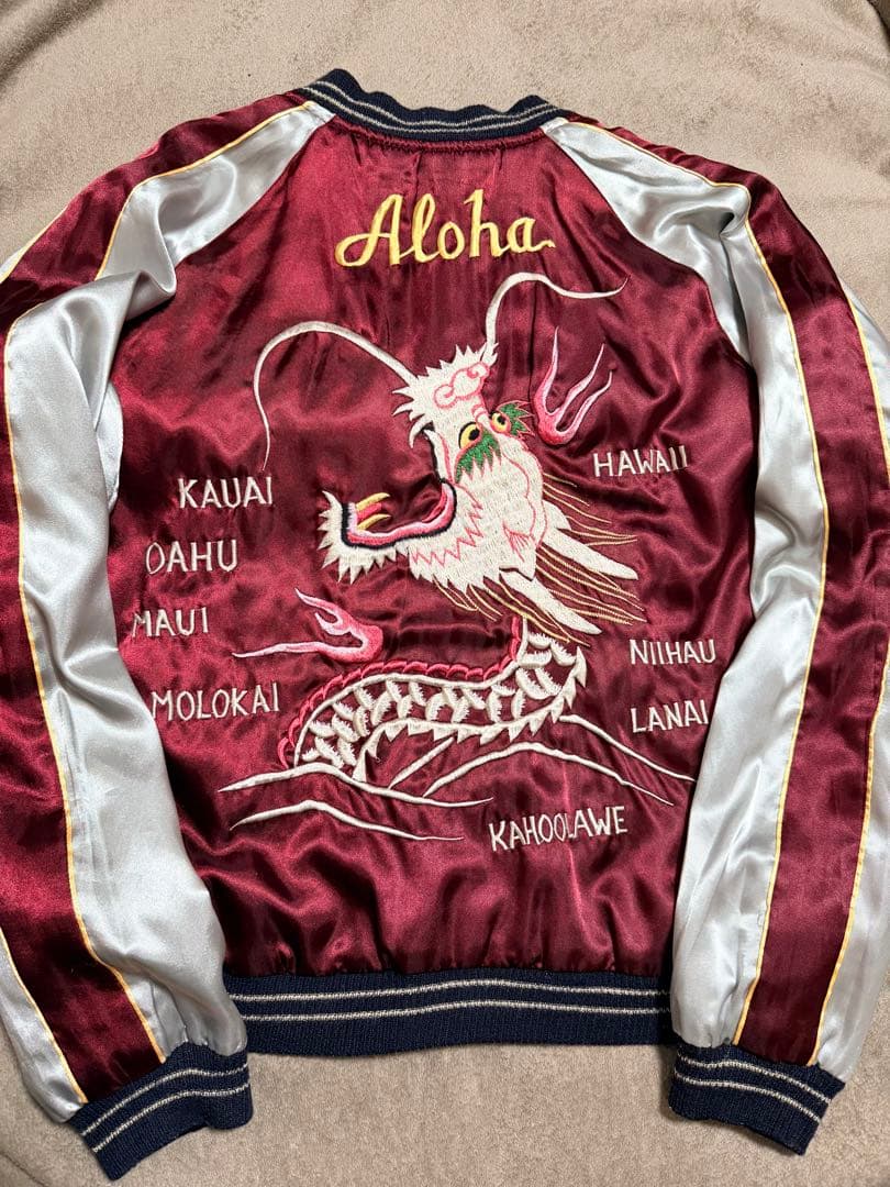 ２面用 テーラー東洋 USA hawaii 龍日本限定 スカジャン unisex