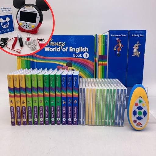 メインプログラムとミッキーメイト　ディズニー英語システム　DWE　205721