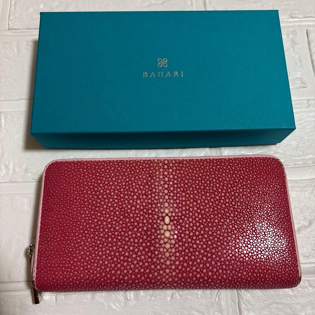 BAHARI バハリ　ガルーシャ　長財布　エイ革