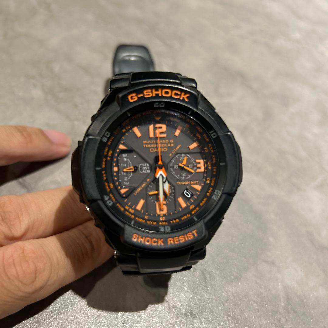 G-SHOCK GA-2100 ブラック/オレンジ