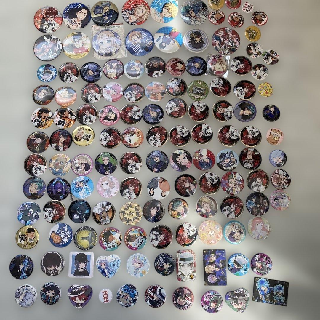 缶バッジ 大量セット 約120枚 ツイステ リドル - メルカリ