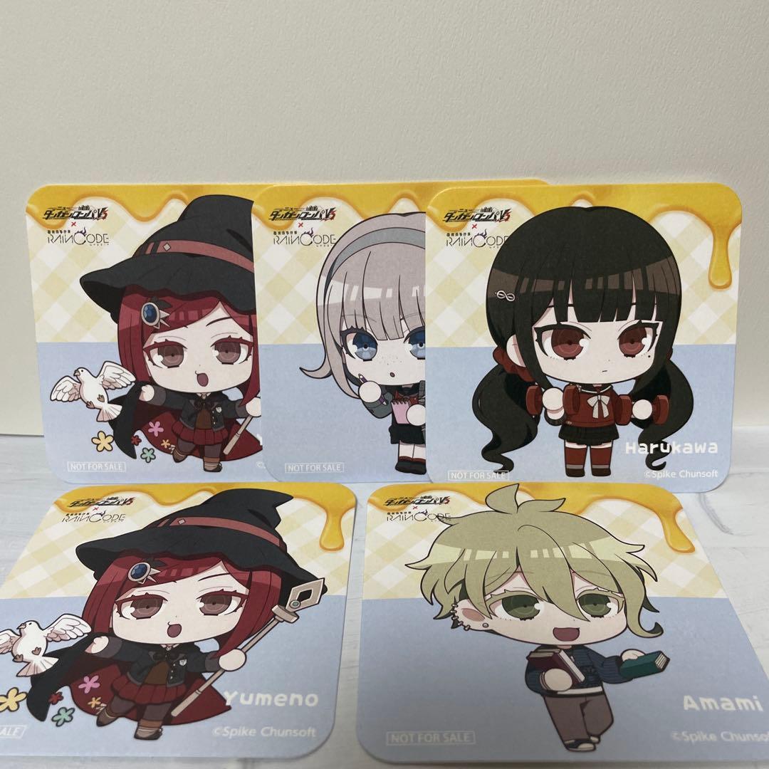 レインコード ダンガンロンパ v3 カフェ コースター天海蘭太郎 春川