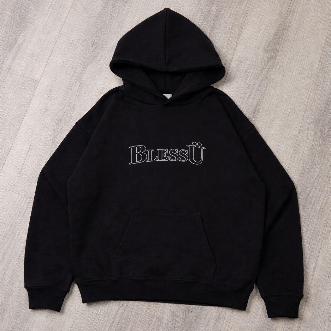 ブレスユー blessu パーカー ブラック Lサイズ
