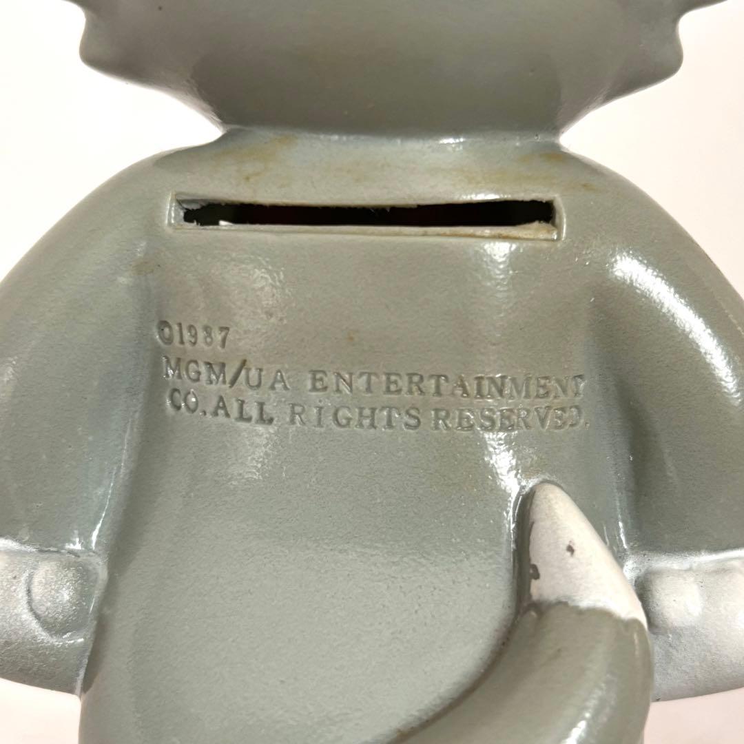 昭和レトロ 十六銀行Tom&Jerry創立110周年ソフビ貯金箱非売品