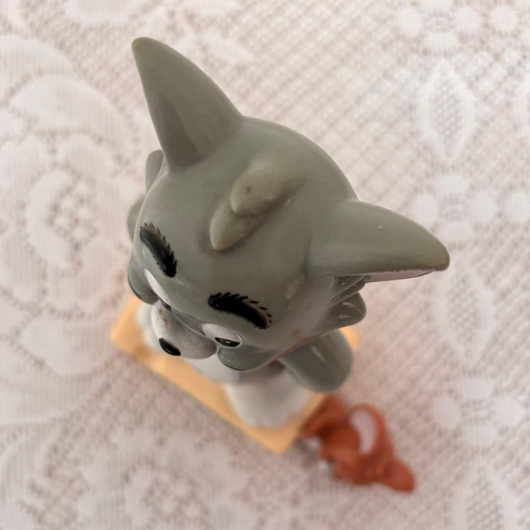 昭和レトロ 十六銀行Tom&Jerry創立110周年ソフビ貯金箱非売品