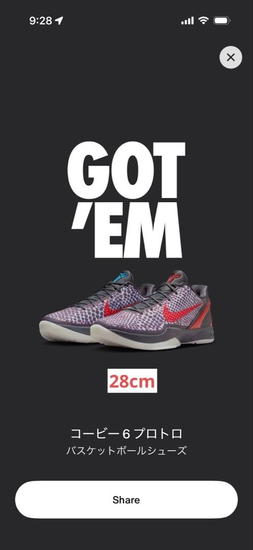 靴 Nike Kobe 6 Protro All Star 3D