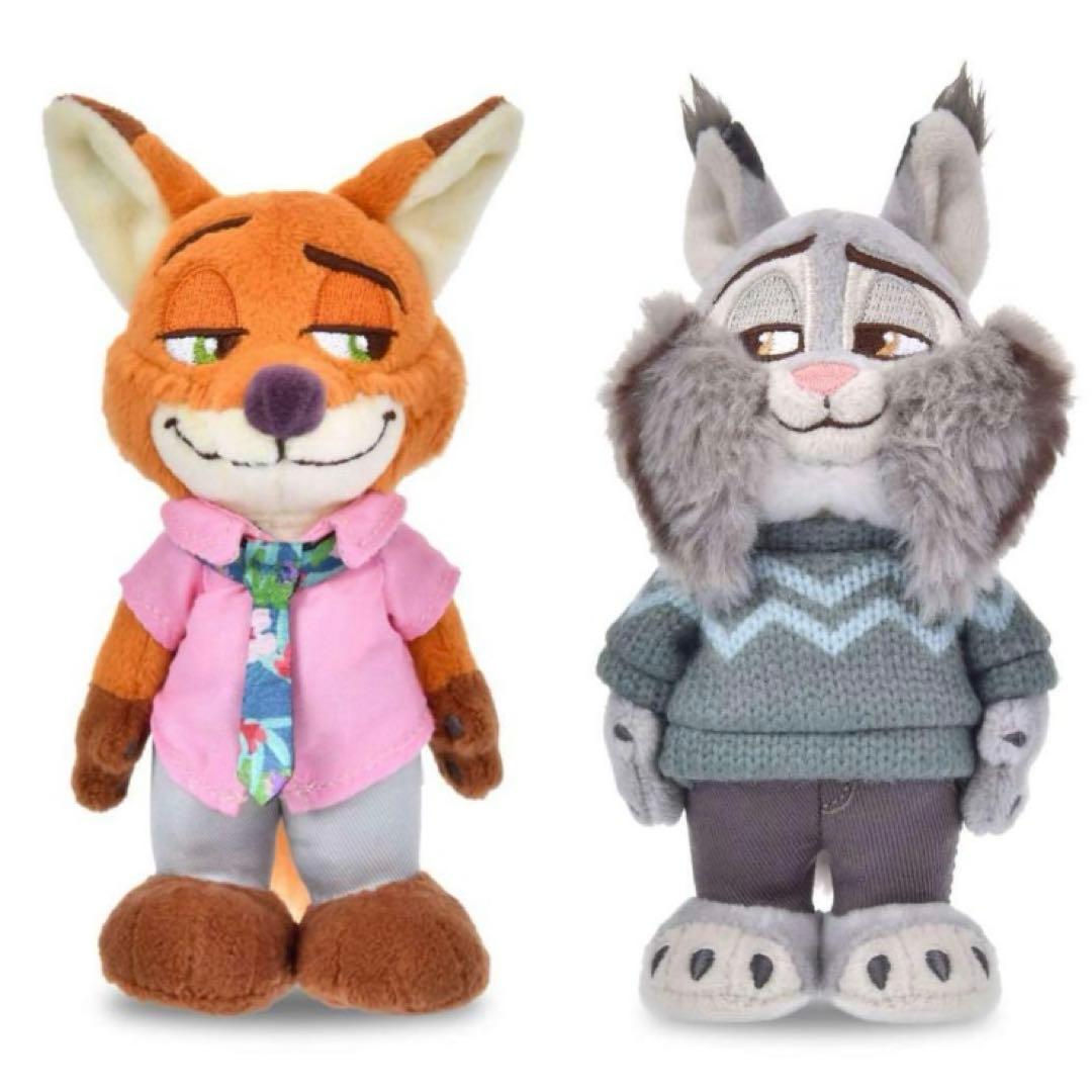 ニック・ワイルド パウバート ぬいぐるみ Disney stanDs ズートピア ズートピア』のニック・ワイルドが「WE LOVE YOU!」シリーズでプライズ