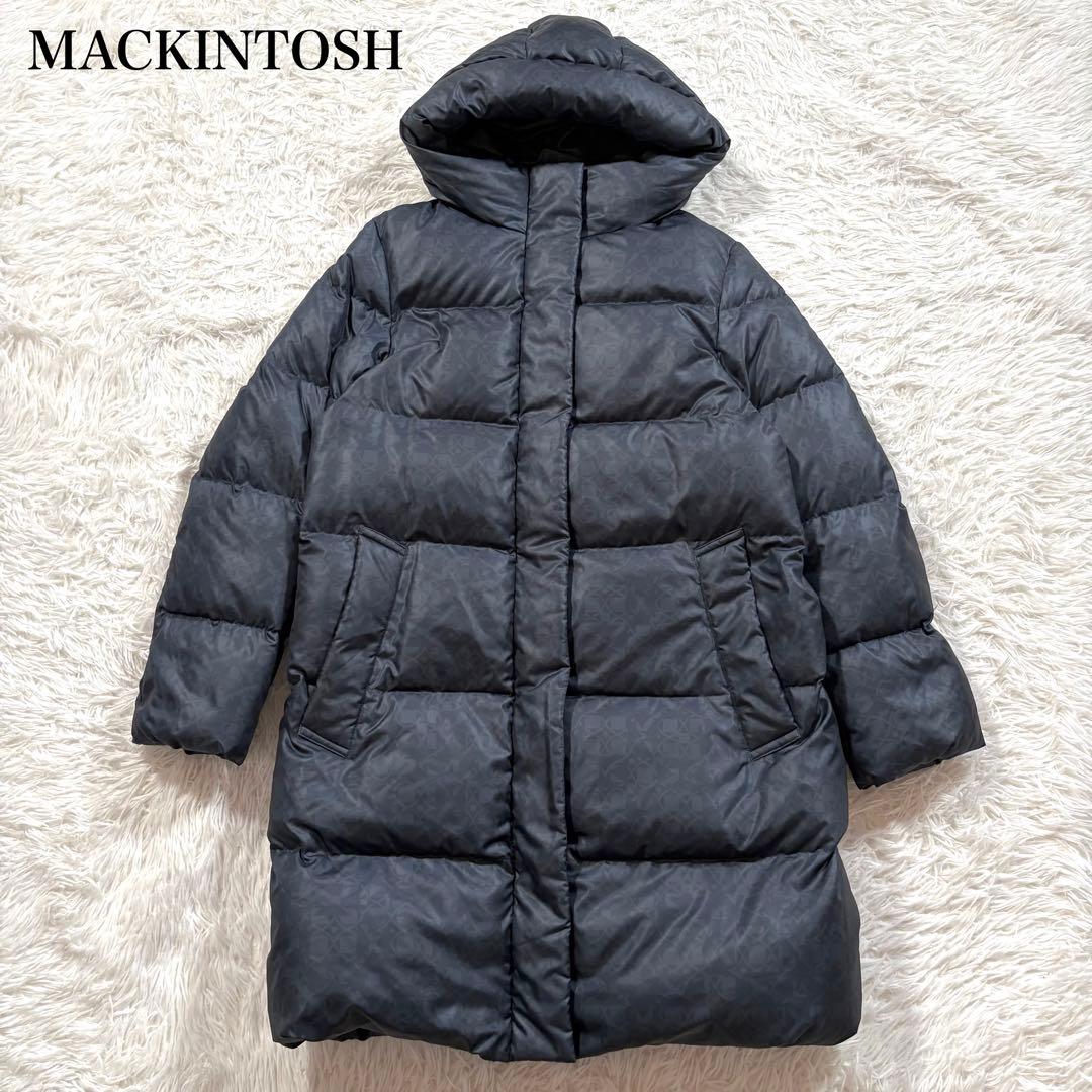 美品✨マッキントッシュ　ロンドン　フード　ダウン　コート　アンドリュー　44