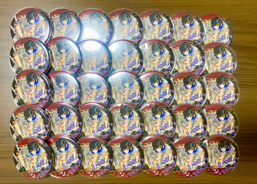 伊之助 原作缶バッジ 35個 鬼滅の刃_箔押し缶バッジ Vol.2 嘴平伊之助 | 公式グッズ・公式