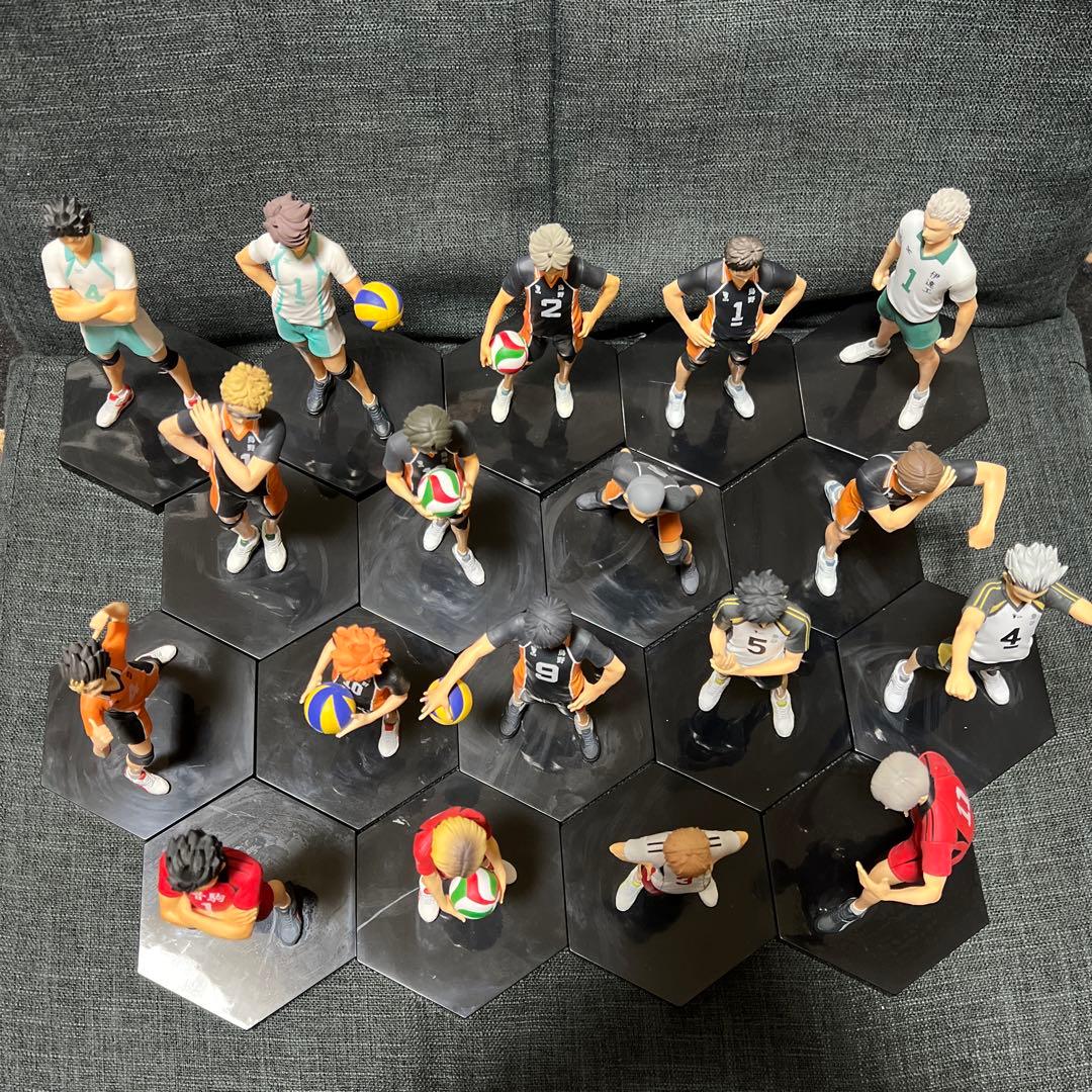 ハイキュー DXF フィギュア 18体まとめ セット 烏野 音駒 梟谷 青葉