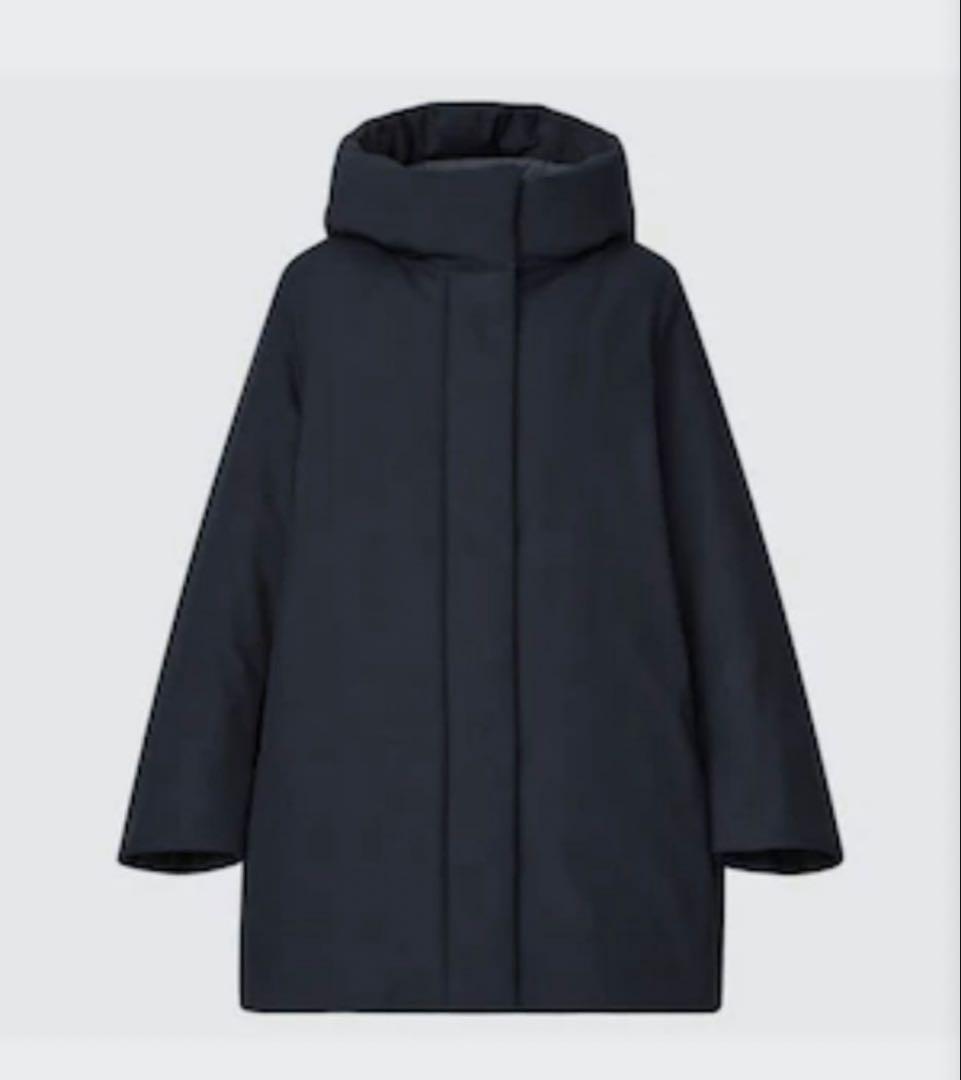 ＊新品＊UNIQLO ハイブリッドダウンショート コートネイビー XL uqrhbr7280様専用 【2枚セット】新品 ユニクロ ハイブリッドダウン