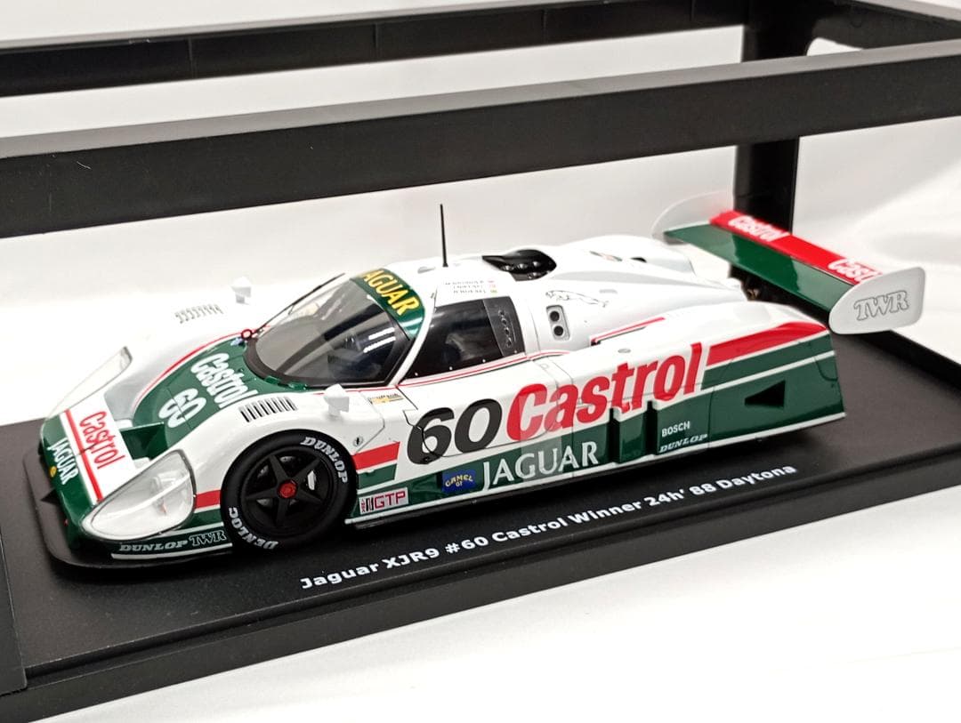 CMR 1/18 ジャガー XJR9 #60 デイトナ24H 優勝 1988 CMR 1/18 ジャガー XJR-9 
