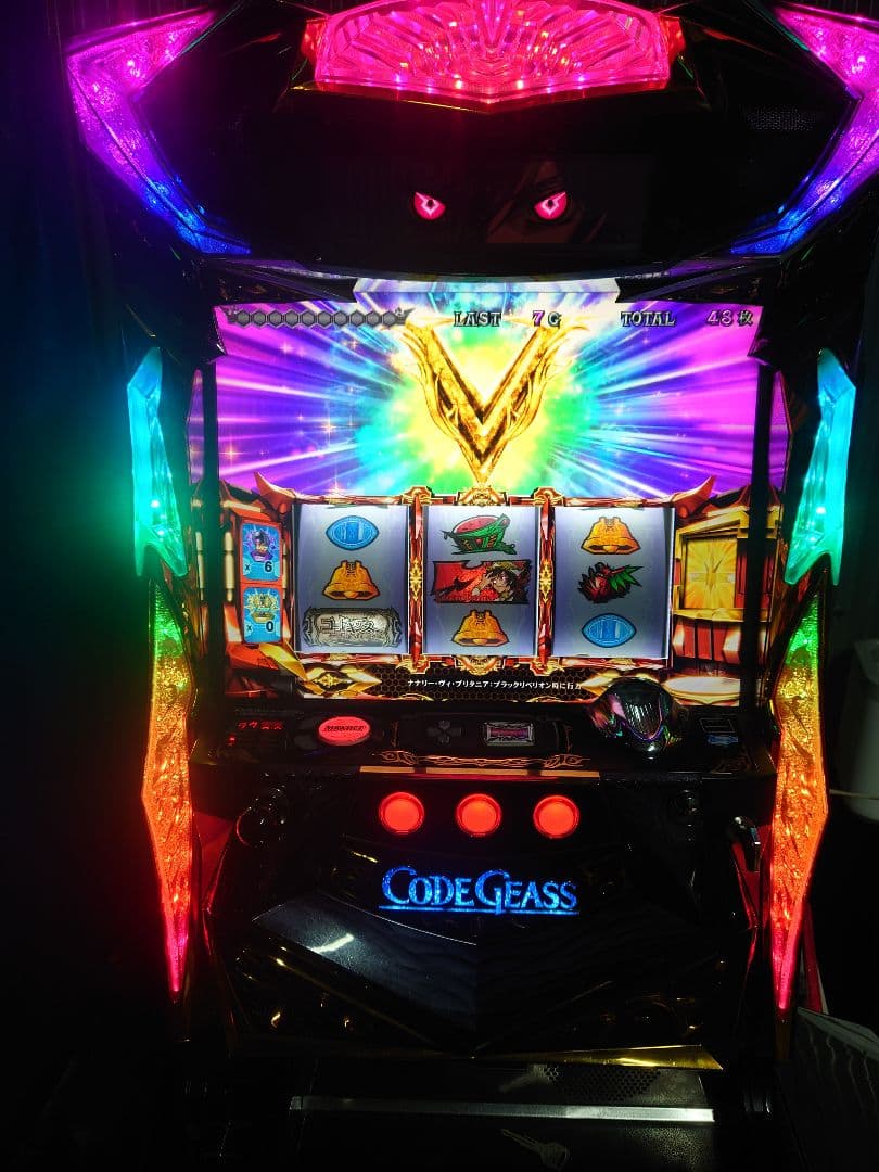 パチスロ　実機　コードギアス お取り寄せ商品】ビスティ Pコードギアス 反逆のルルーシュ 中古