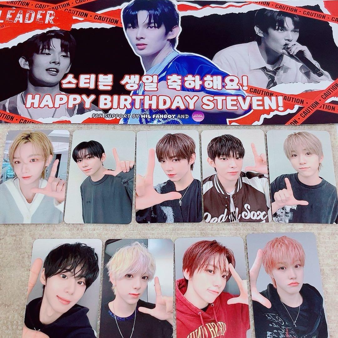 ahof VIP特典トレカ　フルセット　スローガン付き日本ミニファンコン