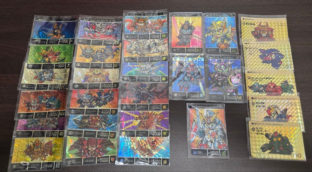 【当時物】SDガンダム カードダス キラ28枚 コンプ目指す方へ