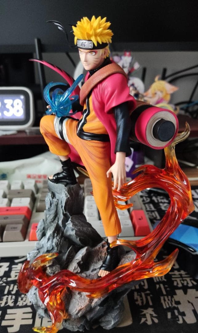 ナルト 疾風伝 うずまきナルト 仙人モード ガレージキット フィギュア