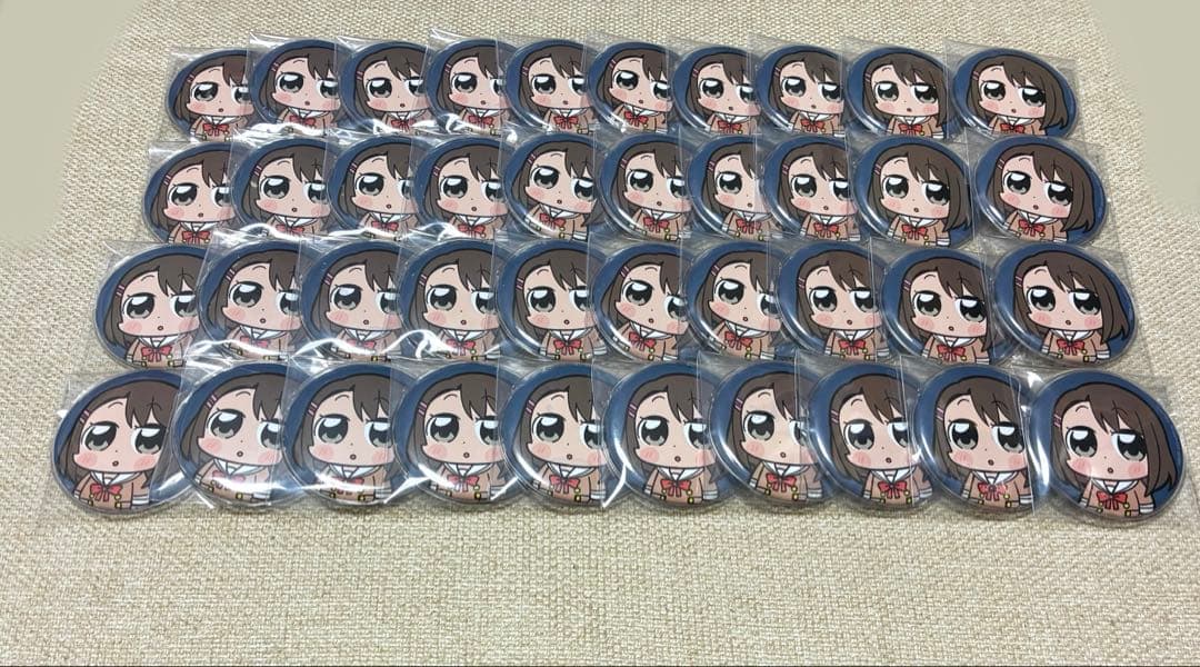 バンドリ！ ガルパ 奥沢美咲 大川ぶくぶ 缶バッジ 40点セット ガルパ新情報🎸】 ドリフェス限定メンバー、☆5 #奥沢美咲 の特訓後
