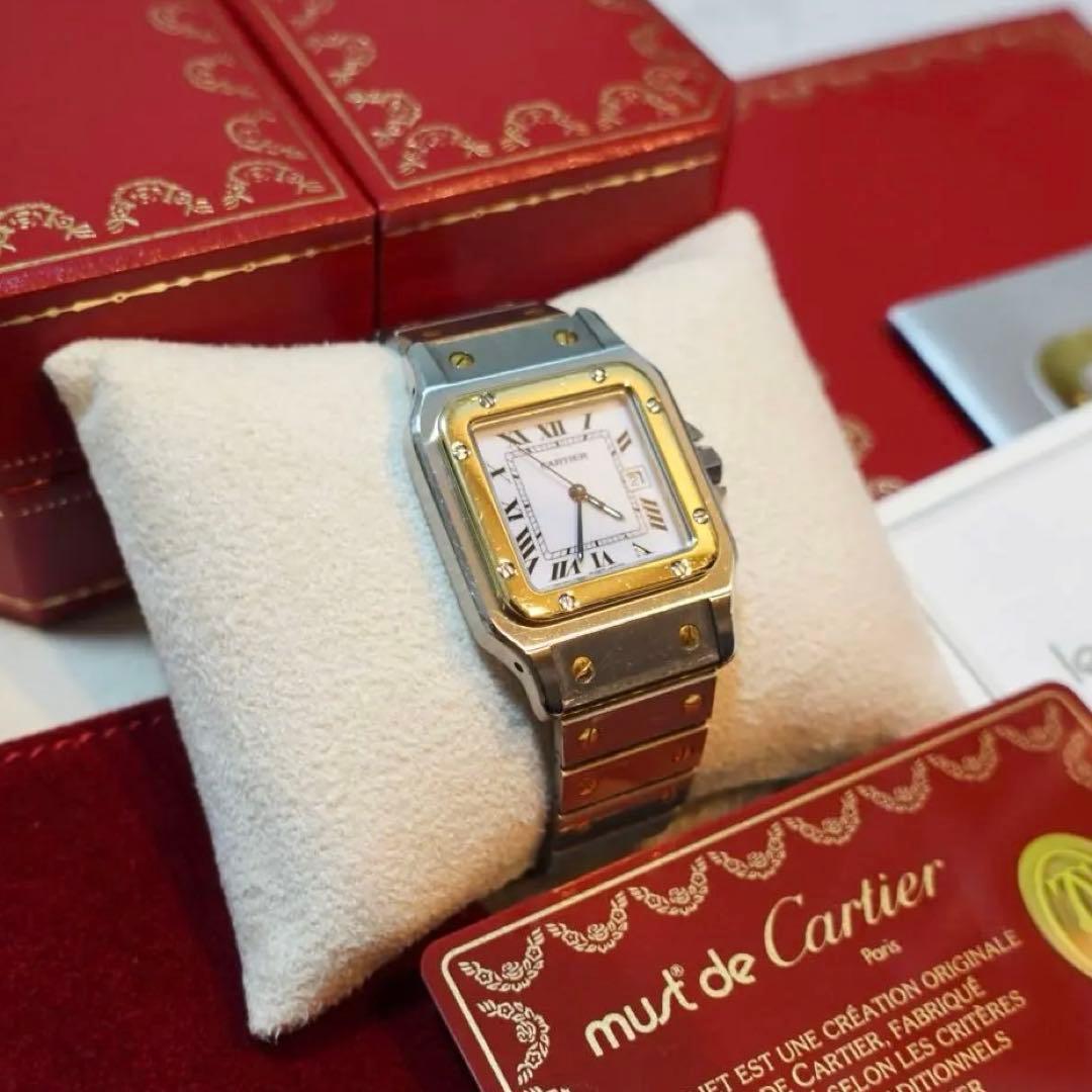 カルティエ サントスカレLM2961 正規店OH済/付属品有