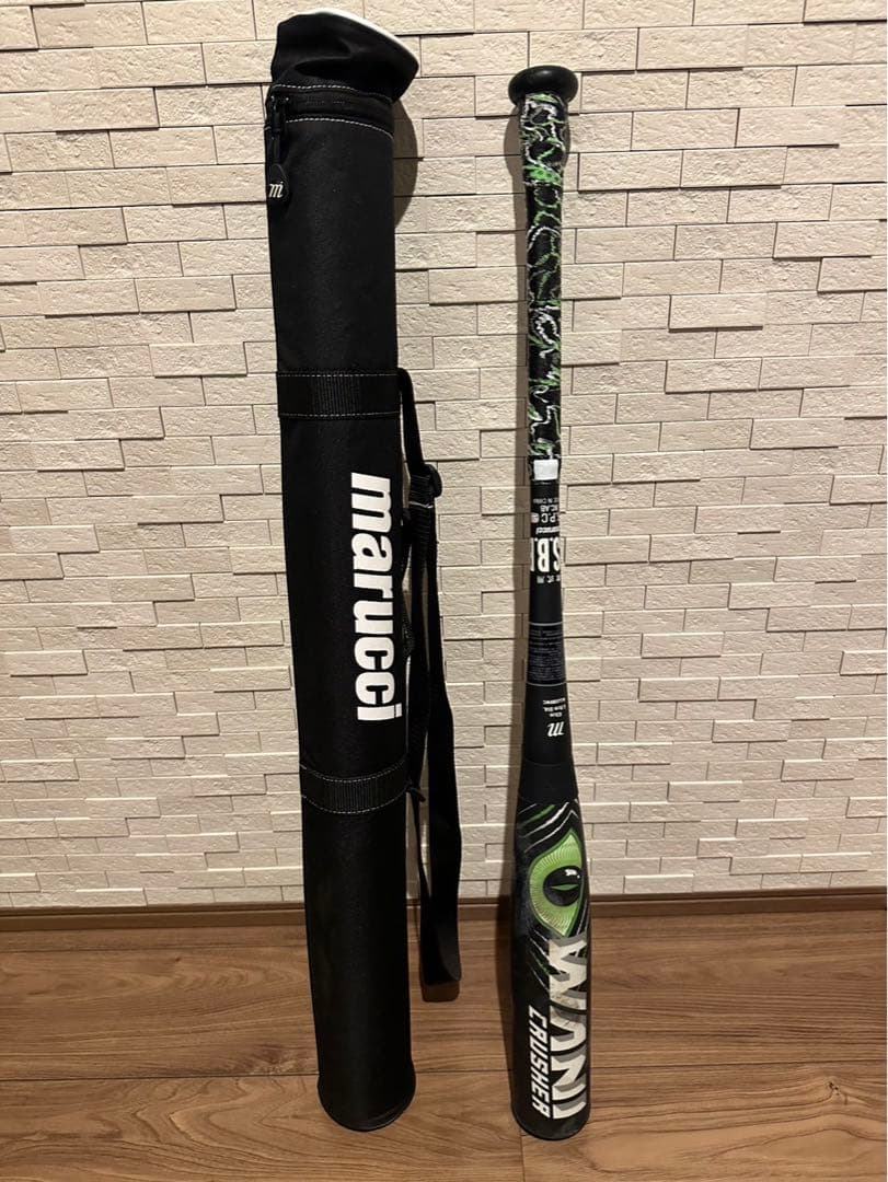 マルーチ（メンズ）軟式用バット 野球 一般 ワニ クラッシャー