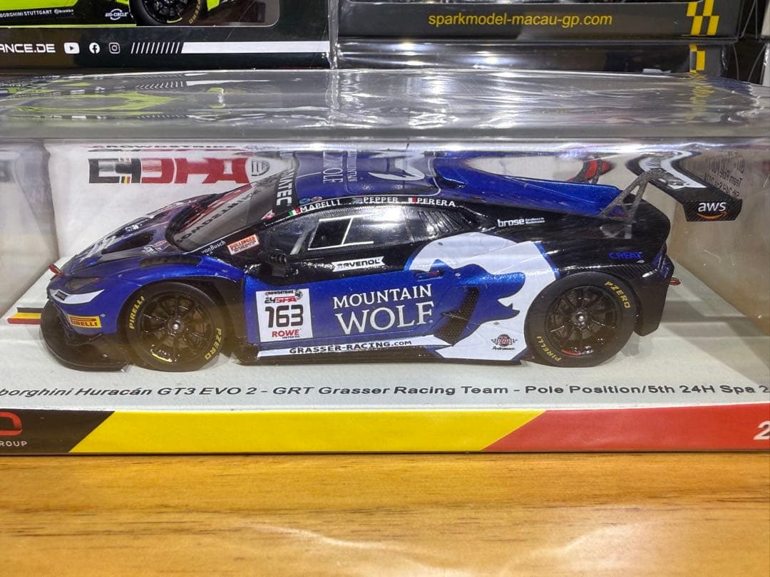 1/43 Huracán GT3 EVO2 #163 Spa24h 2024