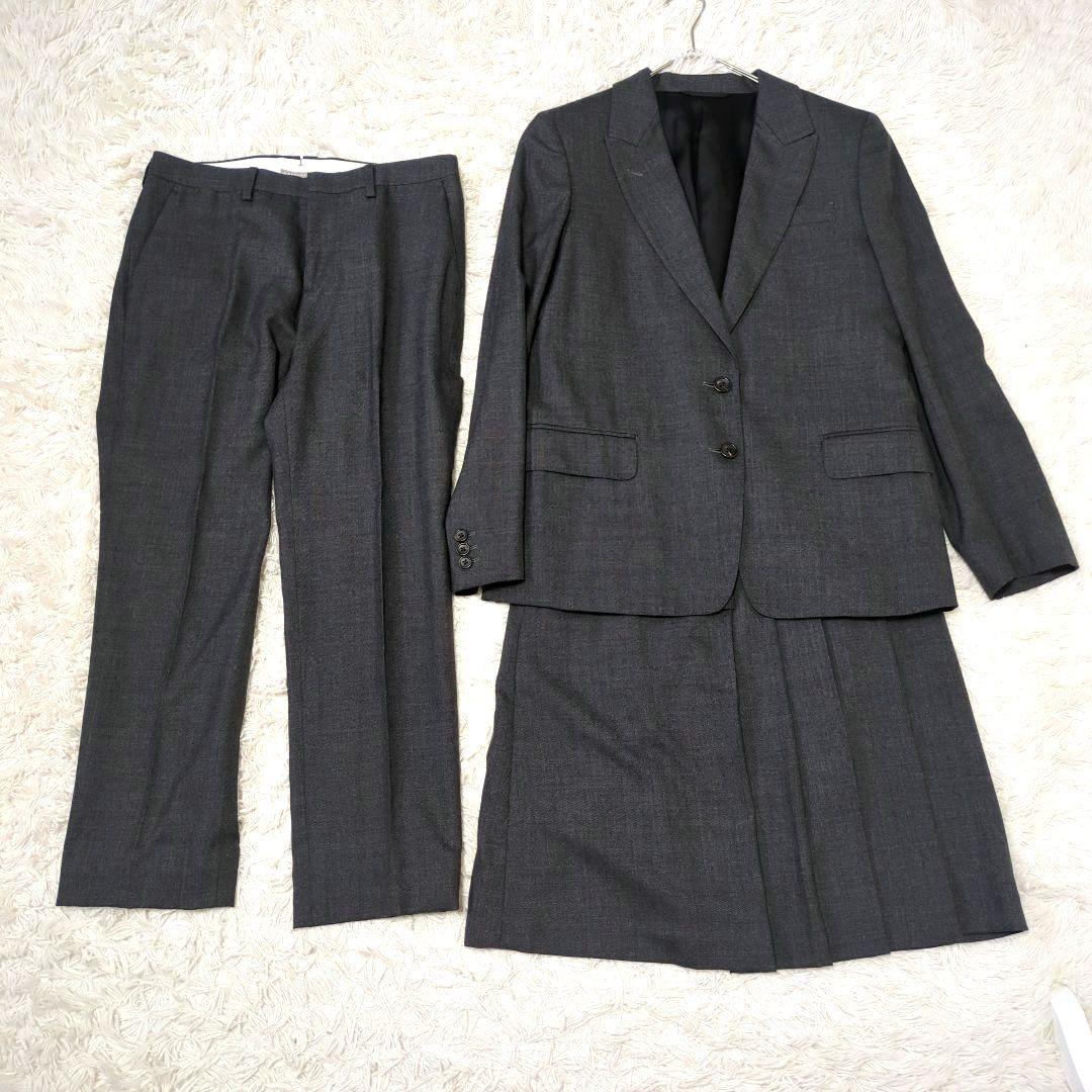 マーガレットハウエル　スーツ　ウール　ジャケット パンツ スカート グレー