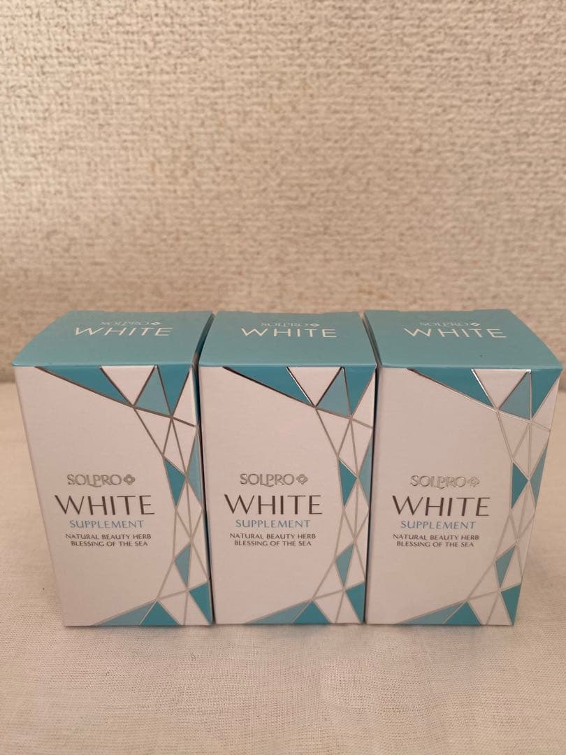 ソルプロプリュスホワイト 30粒　3個